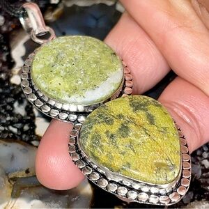 Atlantisite Tasmanite Pendant 3 1/4”